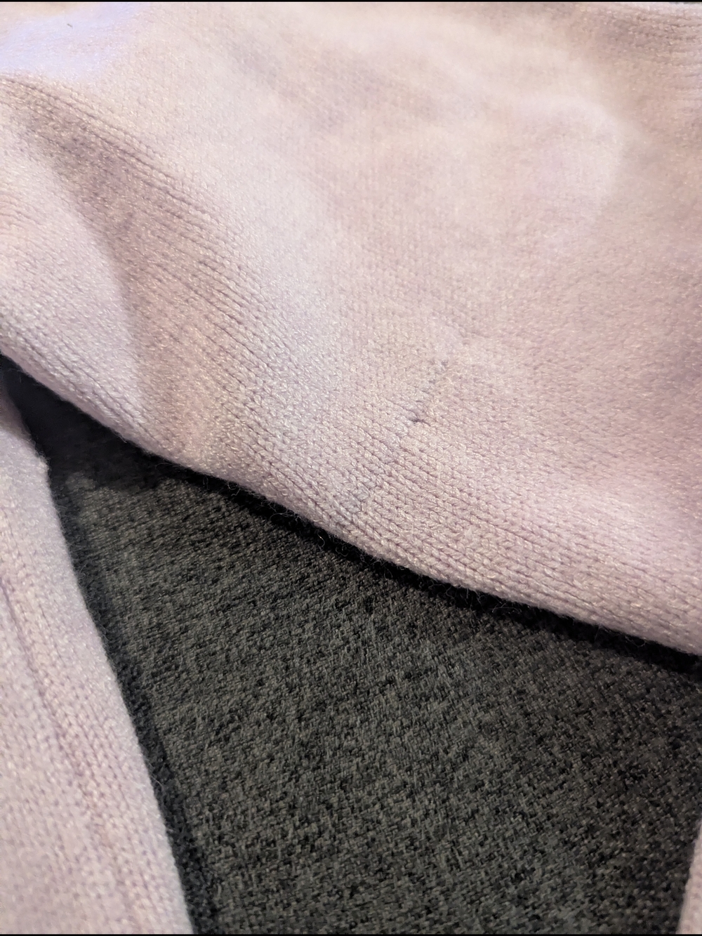 Lola And The Boys Girls Bubble Gum Pom-Pom Sweater - Pale Pink - Picture 3 of 4
